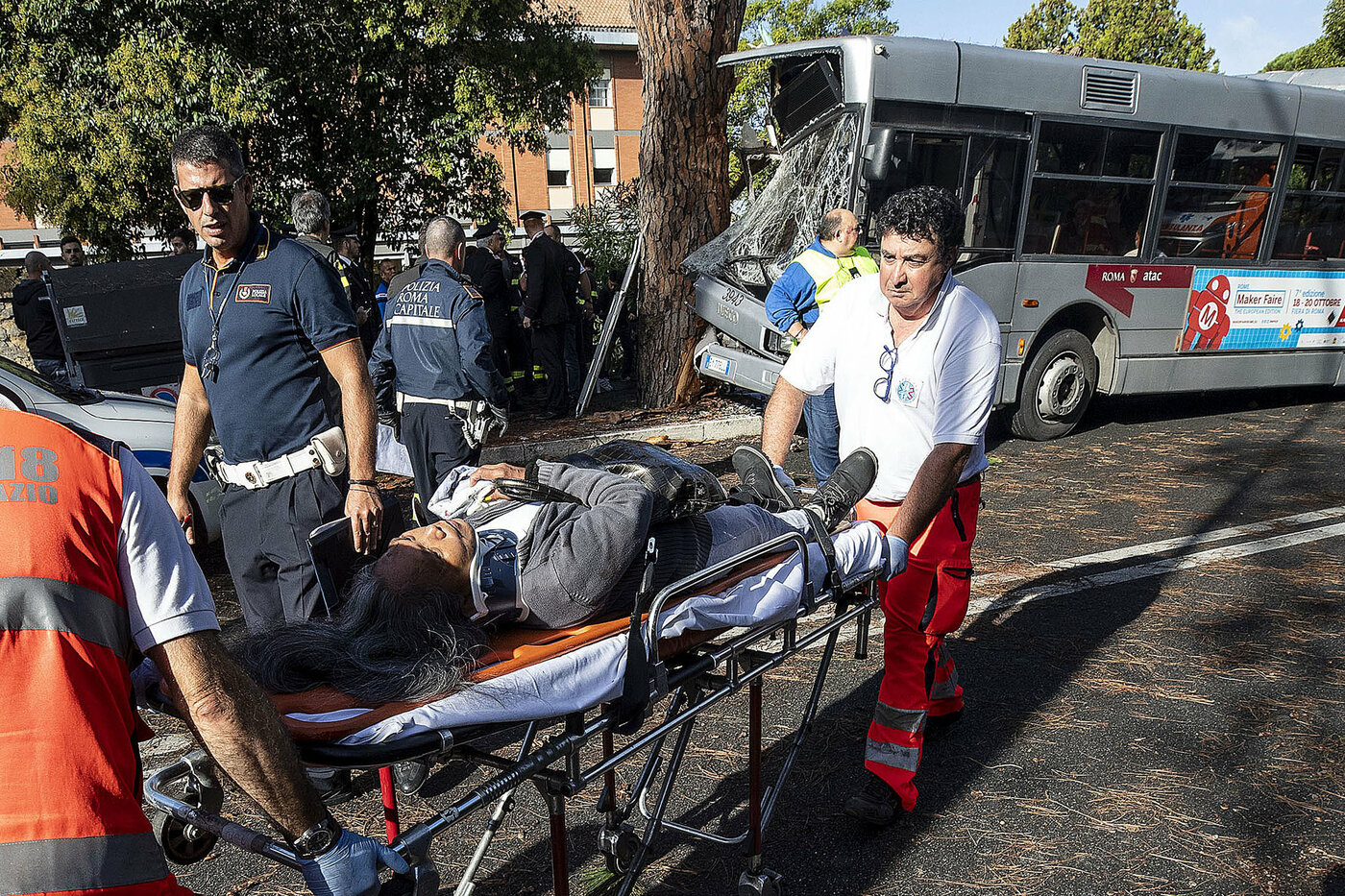 roma incidente cassia