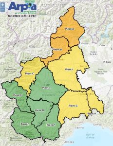 allerta meteo piemonte