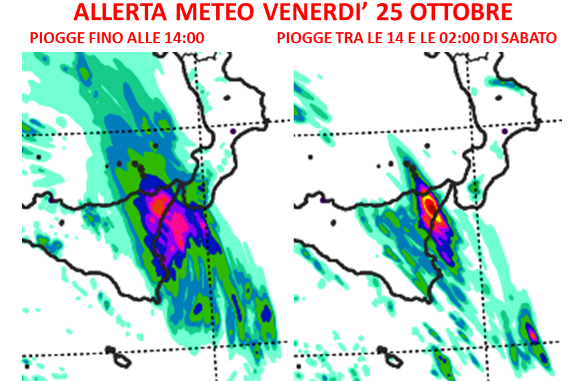 allerta meteo sicilia