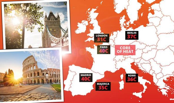 caldo europa meteo estate