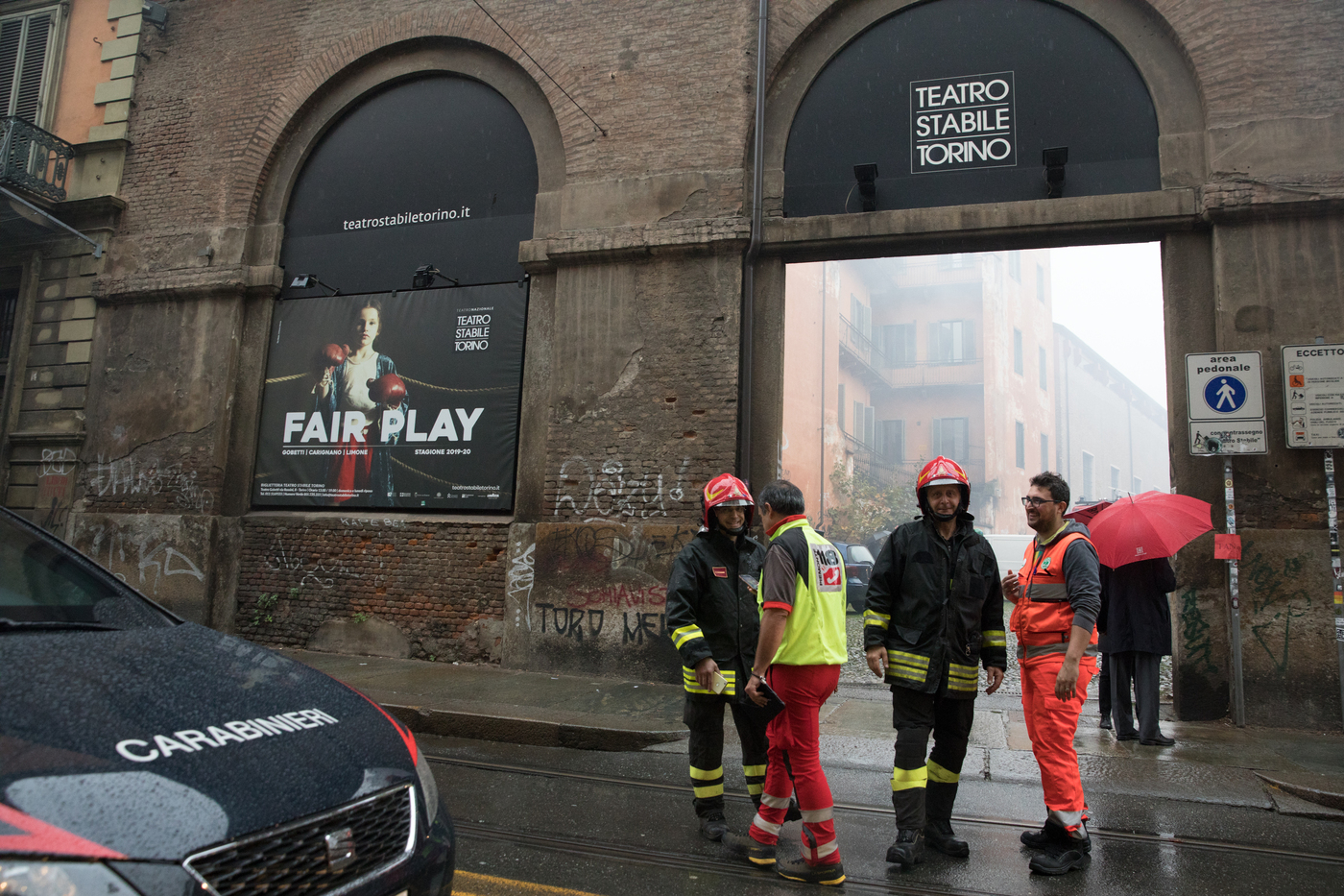 incendio cavallerizza torino