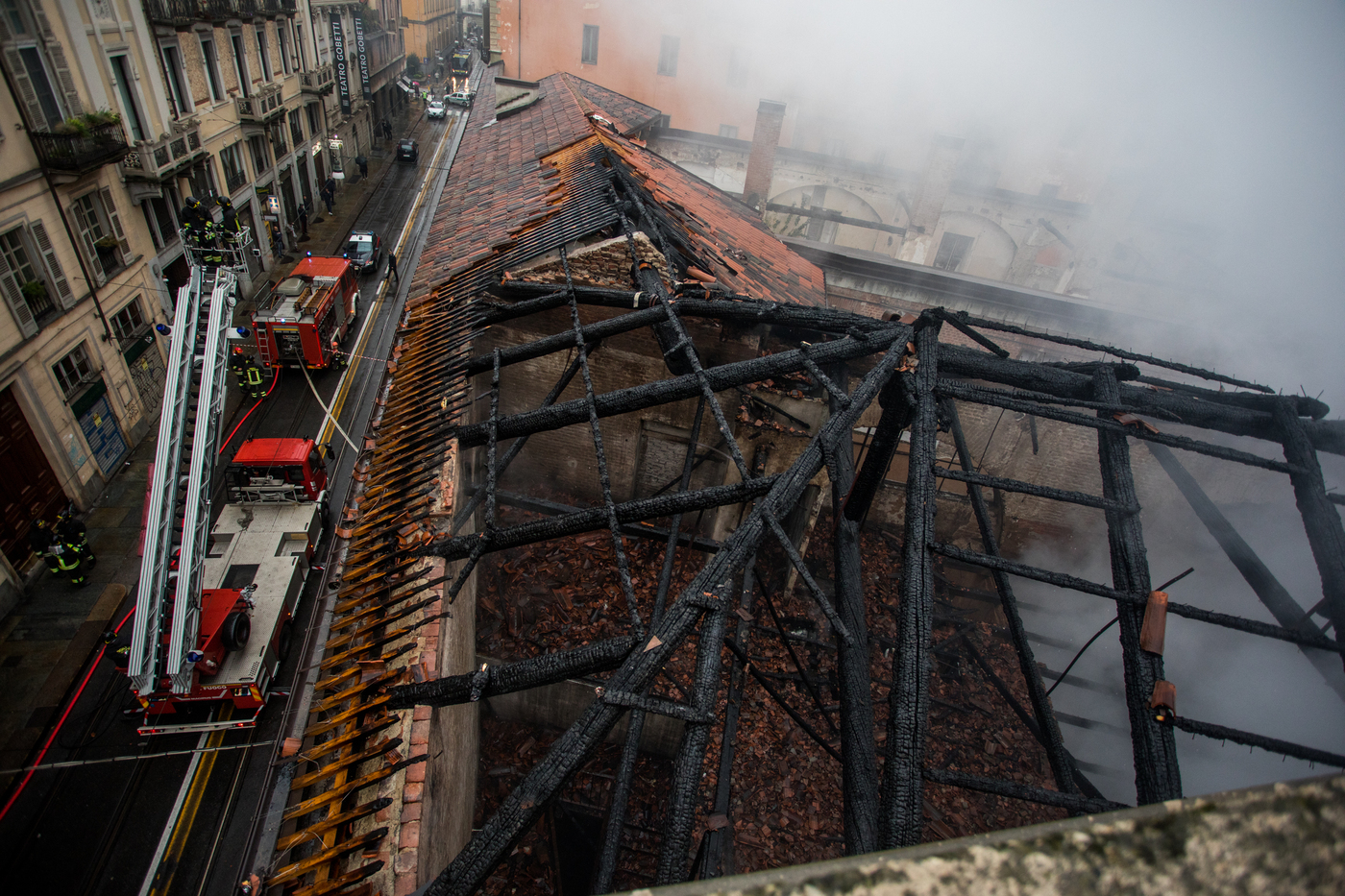 incendio cavallerizza torino