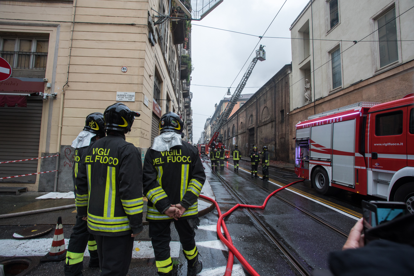 incendio cavallerizza torino