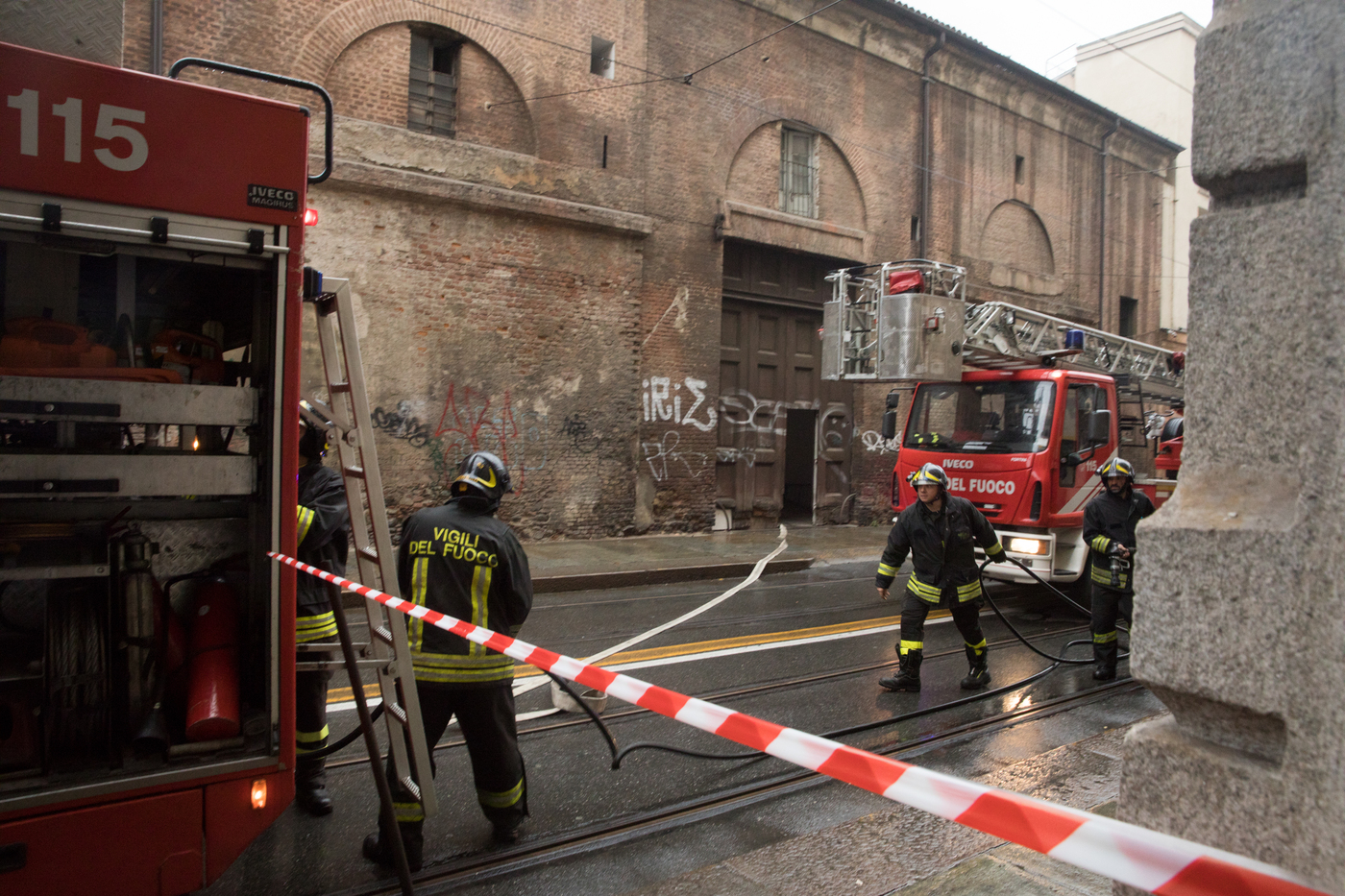 incendio cavallerizza torino