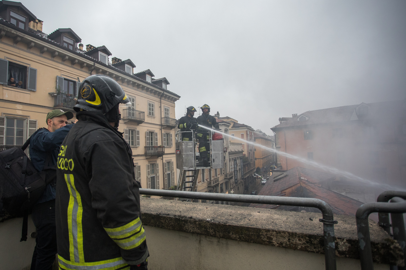 incendio cavallerizza torino