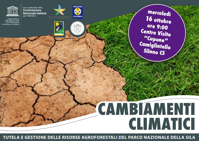 parco sila cambiamenti climatici