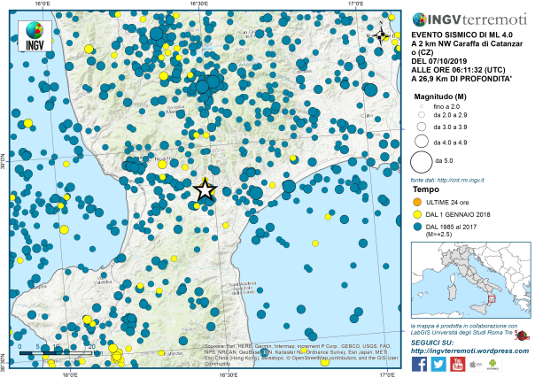 terremoto calabria