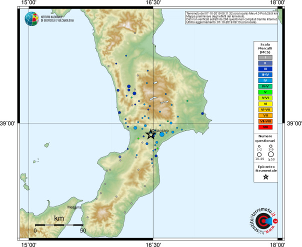 terremoto calabria