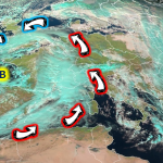 Allerta Meteo, nuova Tempesta irrompe nel Mediterraneo: 3 giorni da incubo, fiato sospeso per l’acqua alta a Venezia. Allarme Liguria, Roma e Neve sulle Alpi