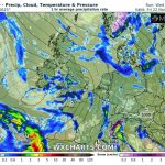 Allerta Meteo, intenso ciclone nel Golfo di Biscaglia: forti piogge e vento fino a 140km/h sulla Penisola Iberica, poi colpirà l’Italia [MAPPE]