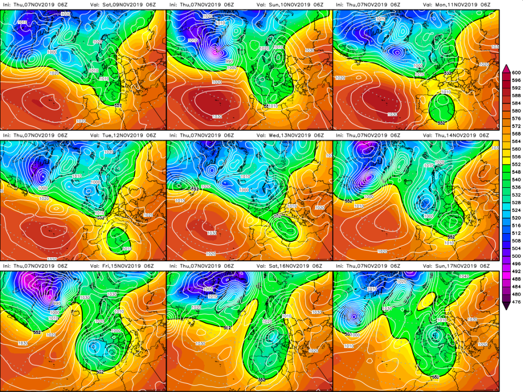 previsioni meteo italia ciclone mediterraneo 13 novembre 2019