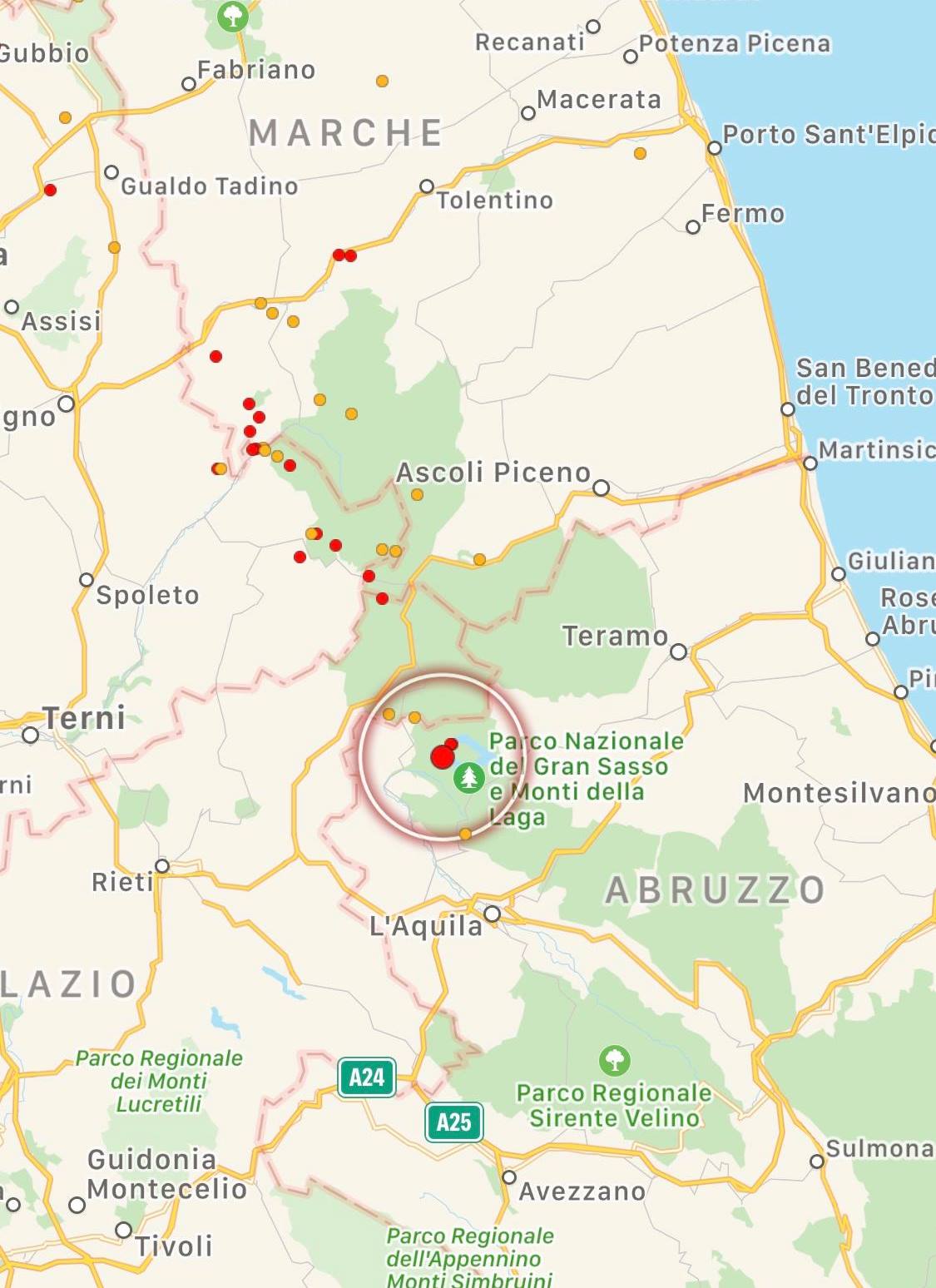 Capitignano terremoto l'aquila