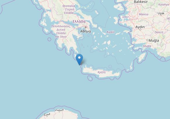 terremoto grecia creta oggi