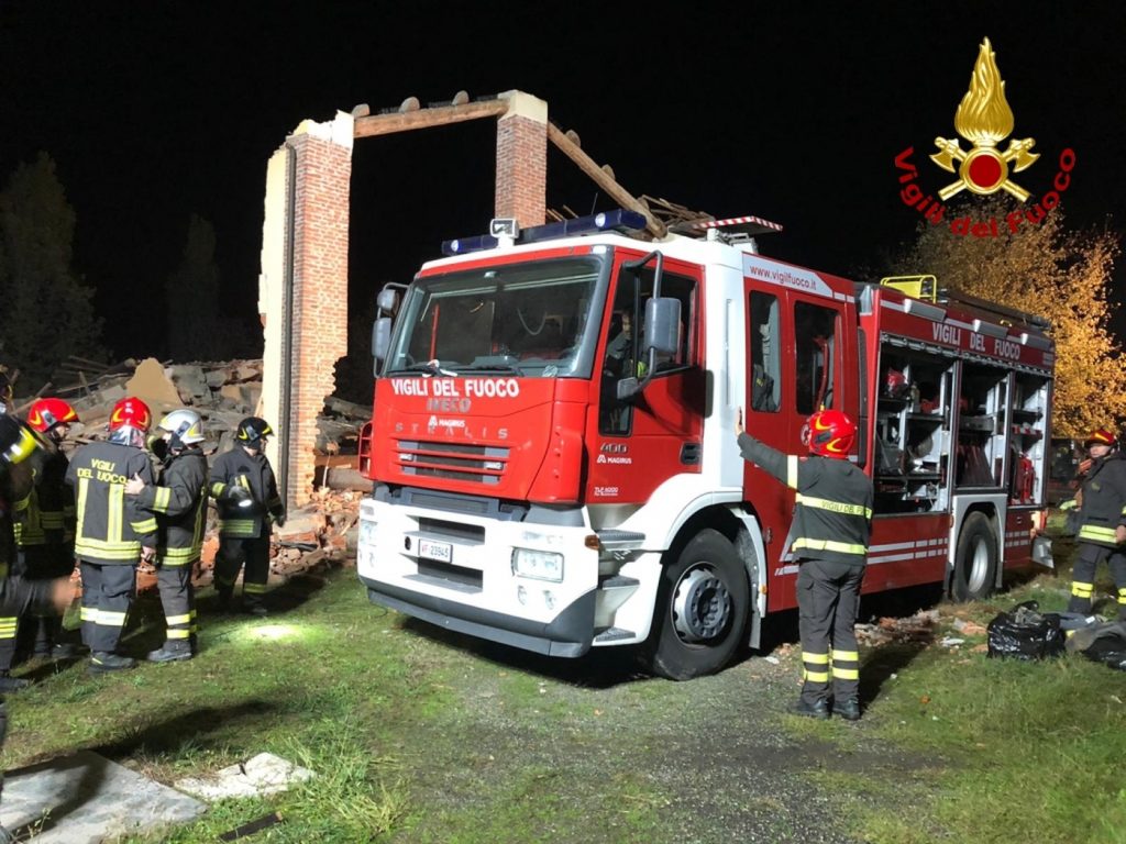 Alessandria, esplode cascina a Quargnento