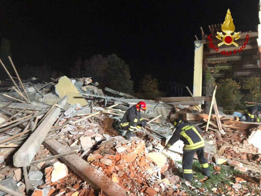 Alessandria, esplode cascina a Quargnento