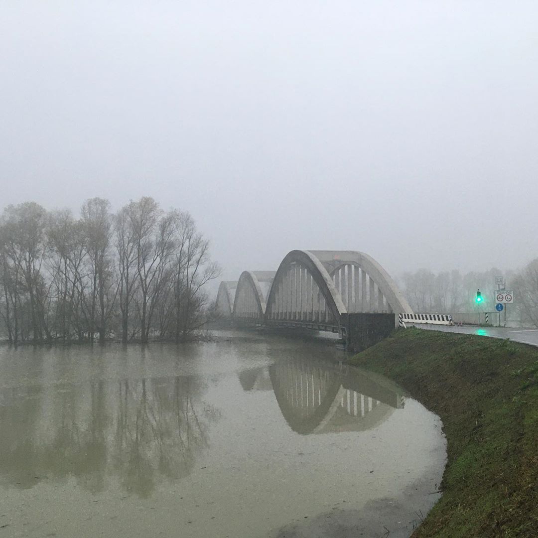 fiume po piena 27 novembre 2019