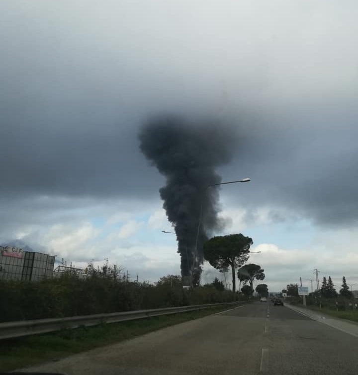 incendio frosinone