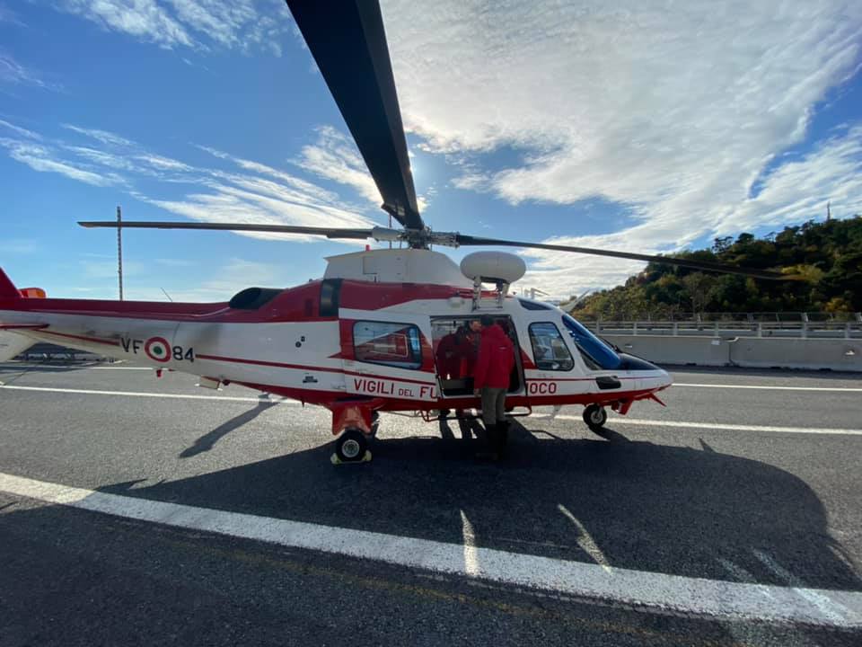 maltempo liguria frana viadotto a6 torino savona