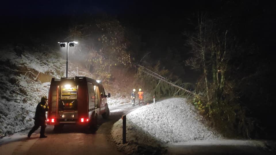 neve dolomiti alto adige 12 novembre 2019