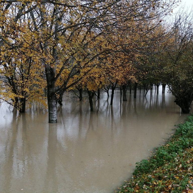 fiume po piena 27 novembre 2019