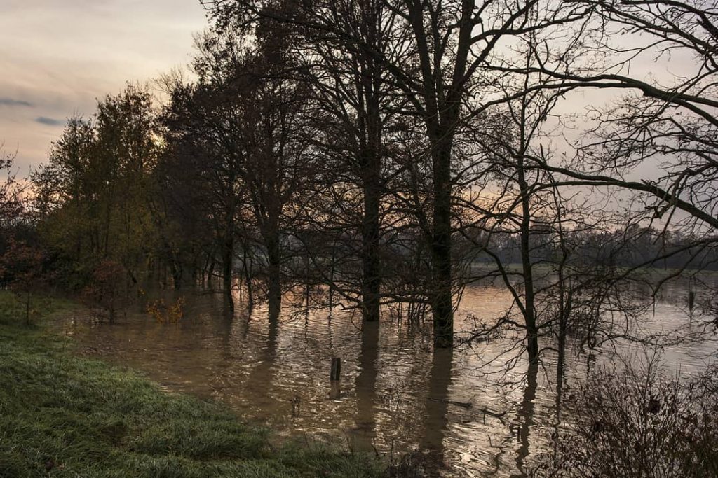 fiume po piena 27 novembre 2019