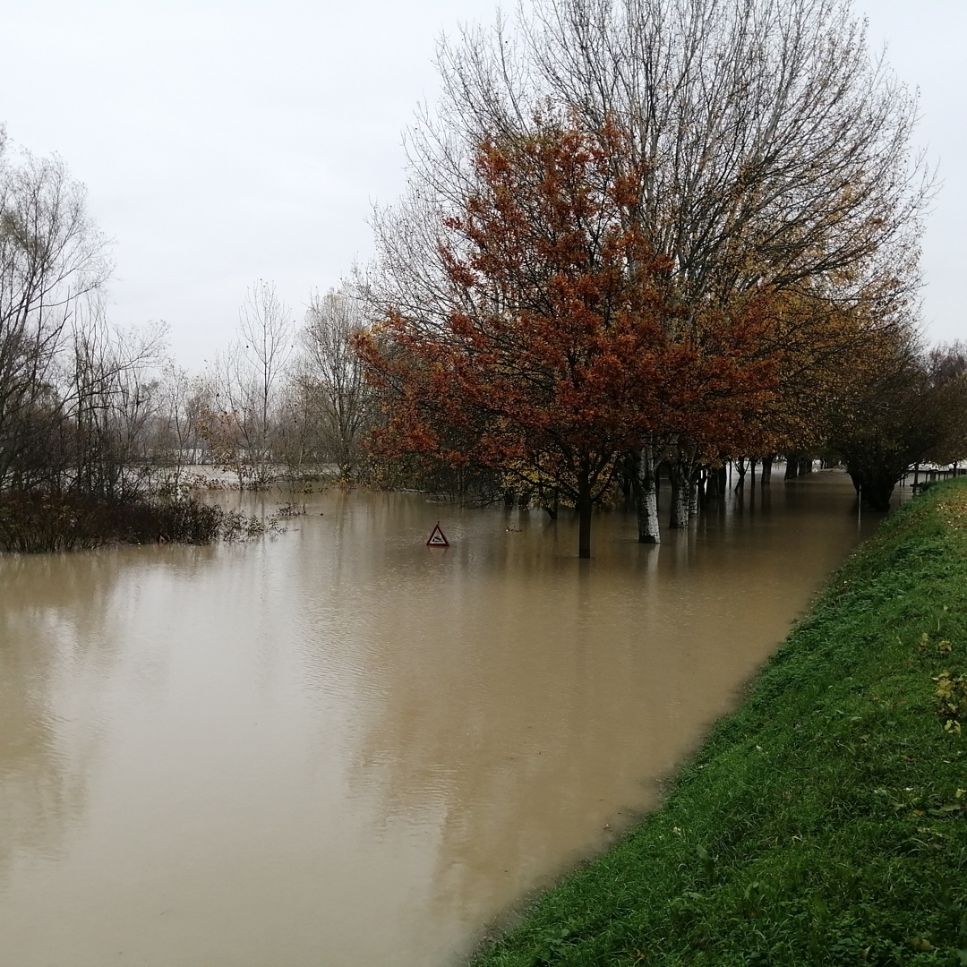 fiume po piena 27 novembre 2019