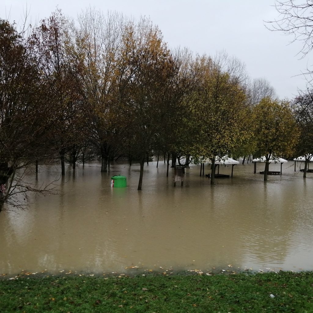 fiume po piena 27 novembre 2019