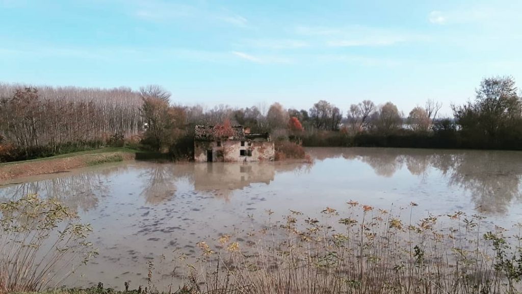 fiume po piena 27 novembre 2019