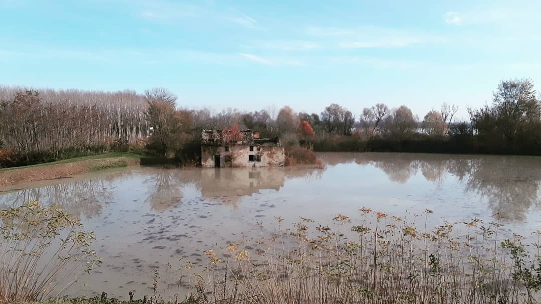 fiume po piena 27 novembre 2019