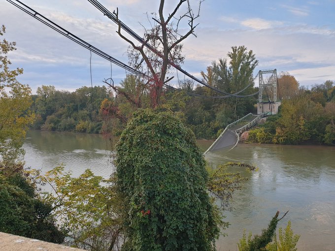 ponte crollato francia