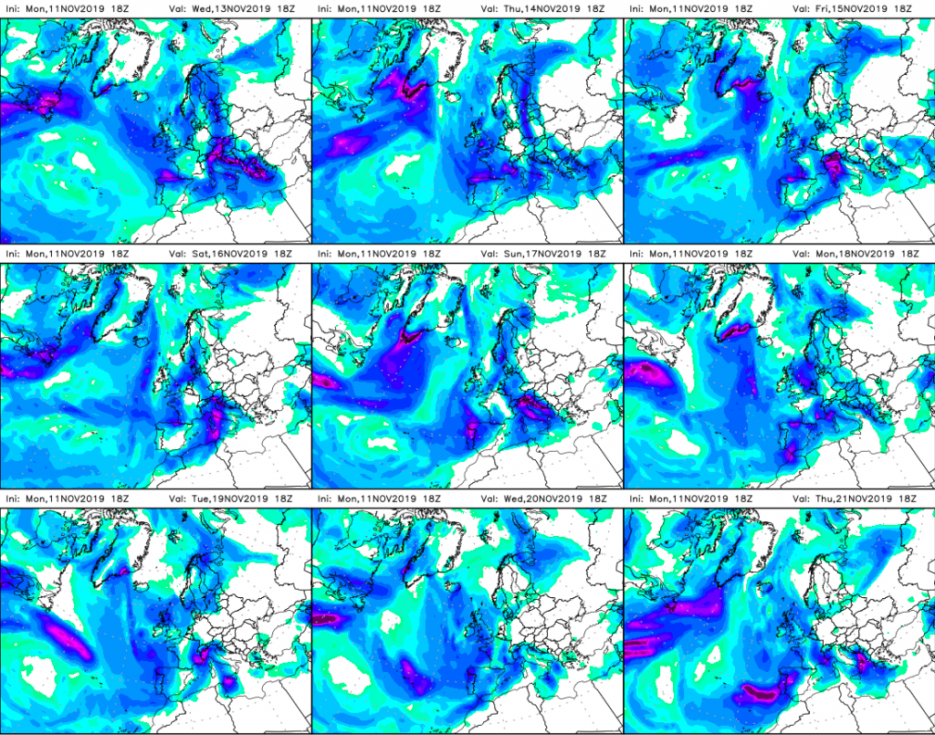 previsioni meteo novembre 2019