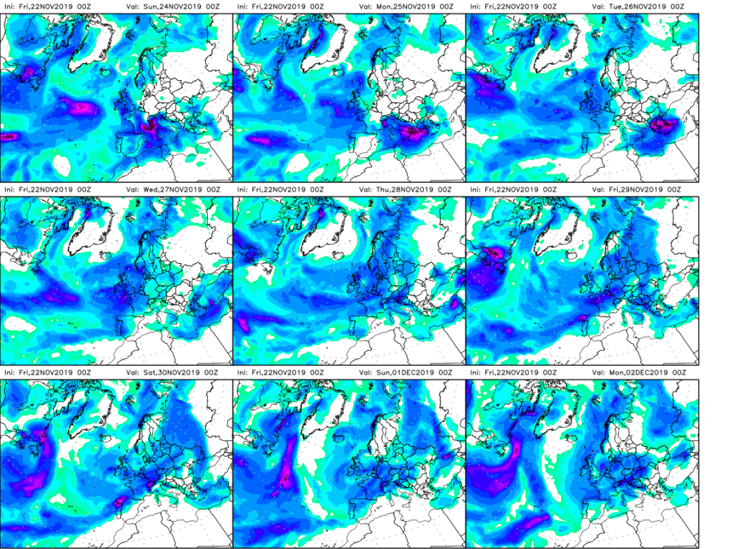 previsioni meteo novembre 2019