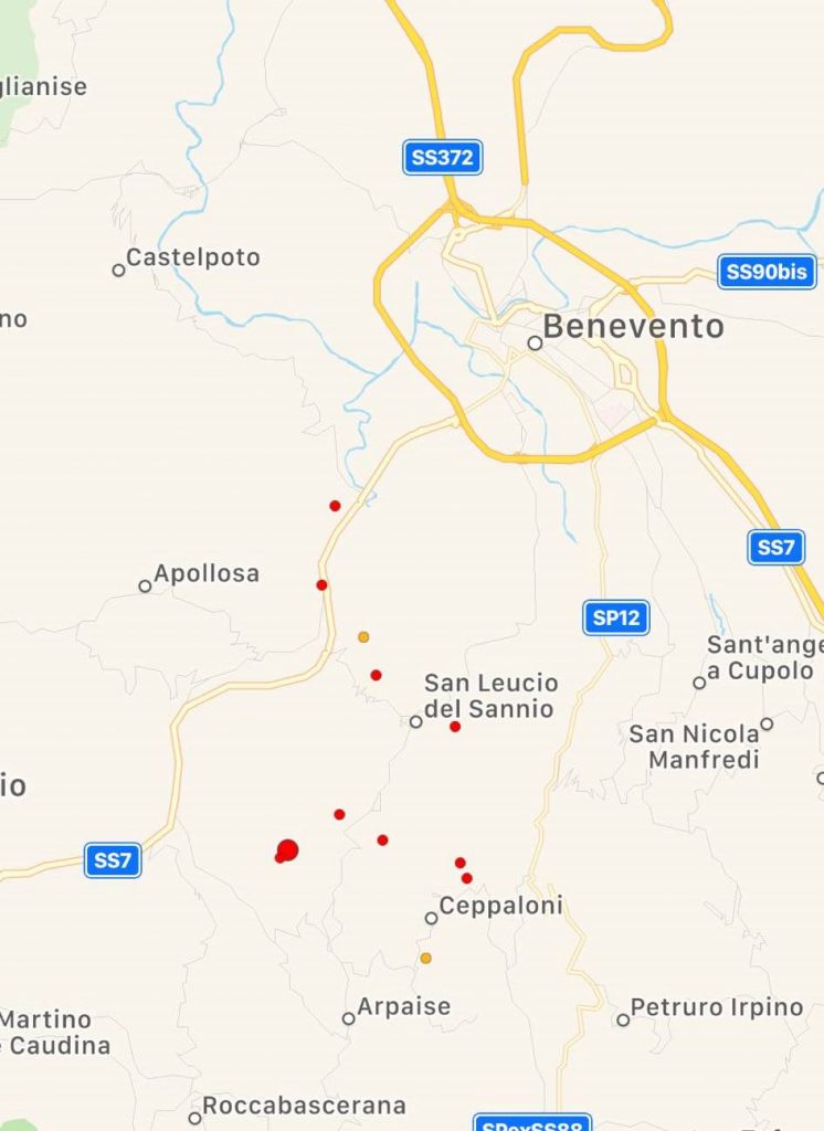 terremoto benevento