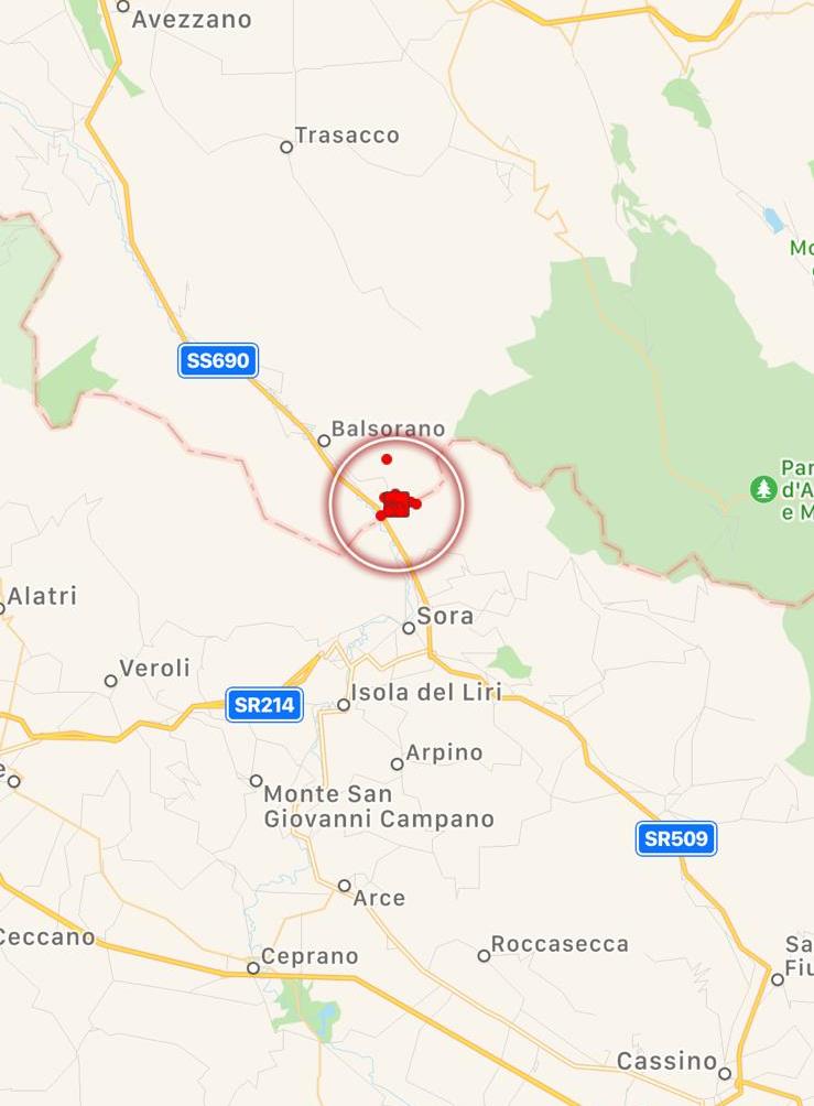 terremoto centro italia lazio abruzzo