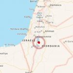 Terremoto al confine tra Israele e Giordania: scossa con epicentro sulle rive del mar Morto [MAPPE e DATI]