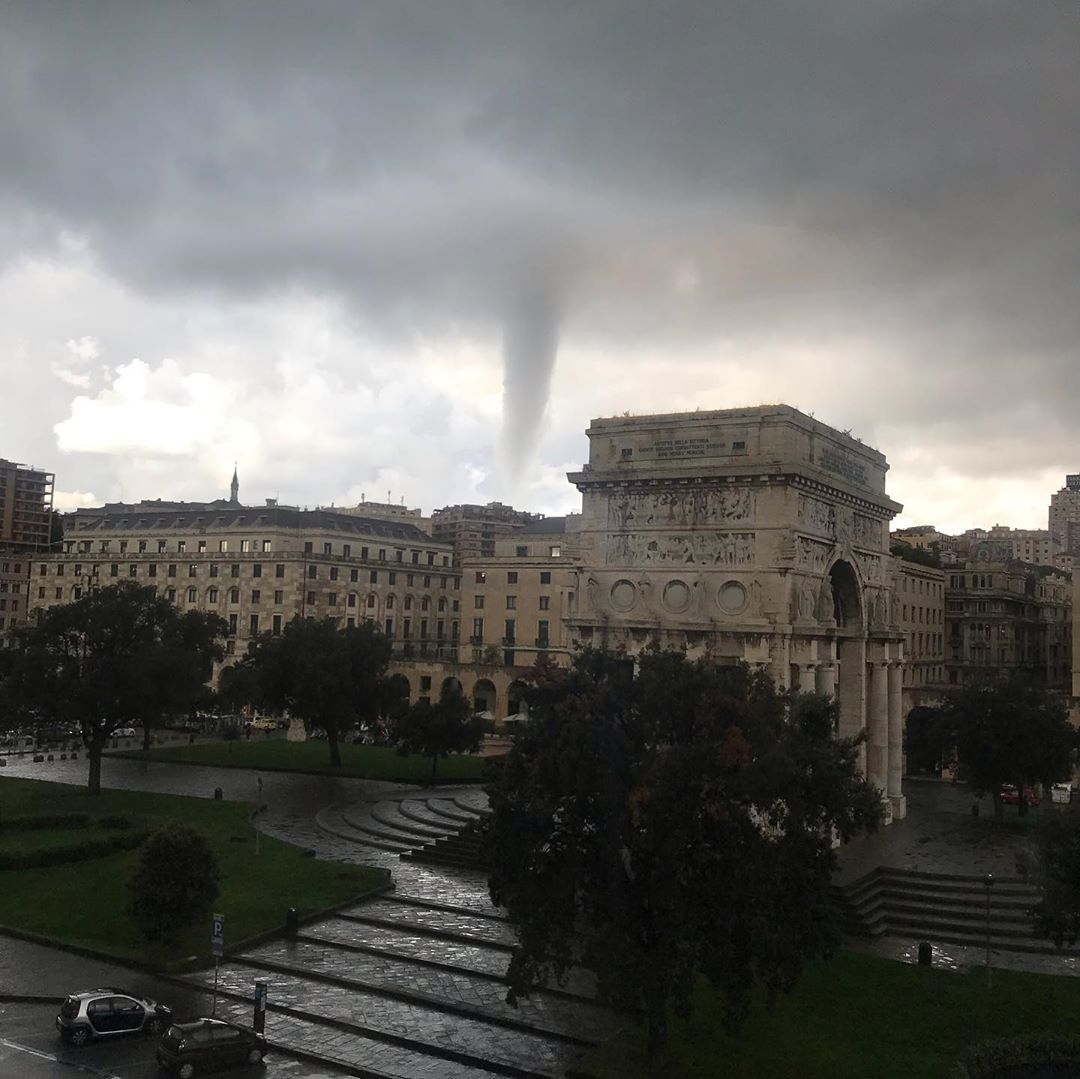 tornado genova 7 novembre 2019