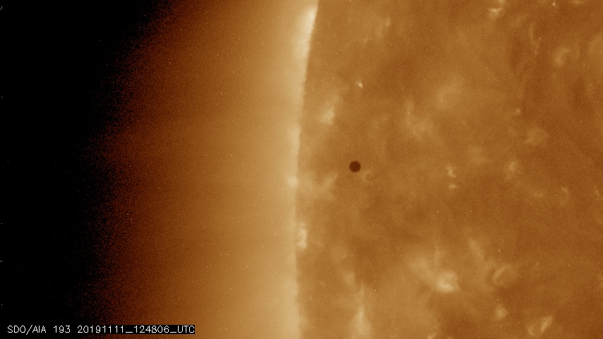 transito mercurio NASA SDO