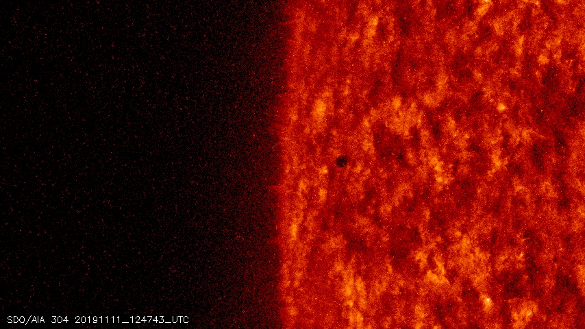 transito mercurio NASA SDO