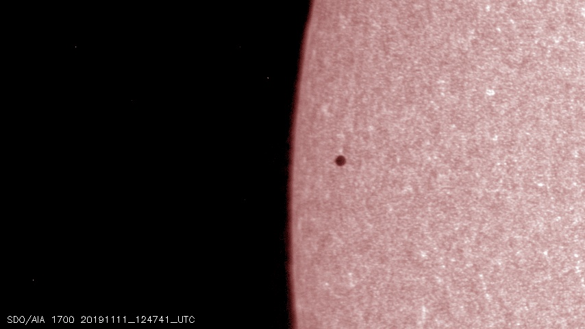 transito mercurio NASA SDO