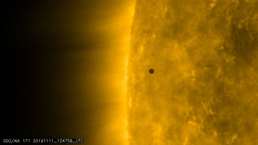 transito mercurio NASA SDO