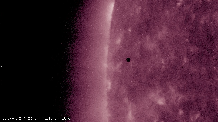 transito mercurio NASA SDO