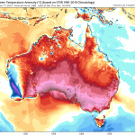 Meteo, giornata più calda mai registrata in Australia ma il peggio deve ancora arrivare: un’ondata di calore estrema porterà quasi +50°C! [MAPPE]