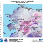 Meteo, freddo estremo in Alaska: -54°C a Manley Hot Springs, tante località intorno a -50°C! [MAPPE e DATI]