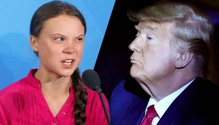 greta thunberg trump