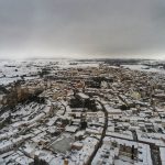 Almansa, lo straordinario spettacolo della NEVE sulle colline della Spagna meridionale [FOTO e VIDEO]