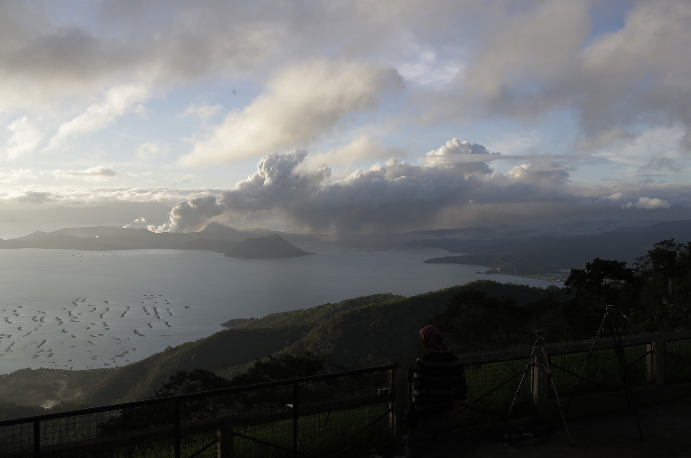 Eruzione Vulcano Taal Filippine