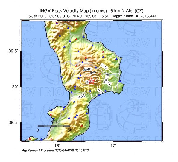 terremoto oggi calabria albi rende cosenza catanzaro lamezia terme