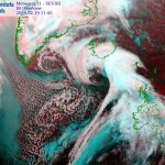 Meteo, nuovo “ciclone bomba” dopo la tempesta Dennis: ciclogenesi esplosiva in corso nel Nord Atlantico [MAPPE]