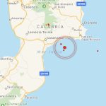 Terremoto Calabria: diverse scosse nella costa catanzarese [MAPPE e DATI]