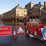 Maltempo, alluvioni nello Yorkshire dopo la tempesta “Ciara”: le drammatiche immagini di York sommersa dalle acque del fiume Ouse [GALLERY]